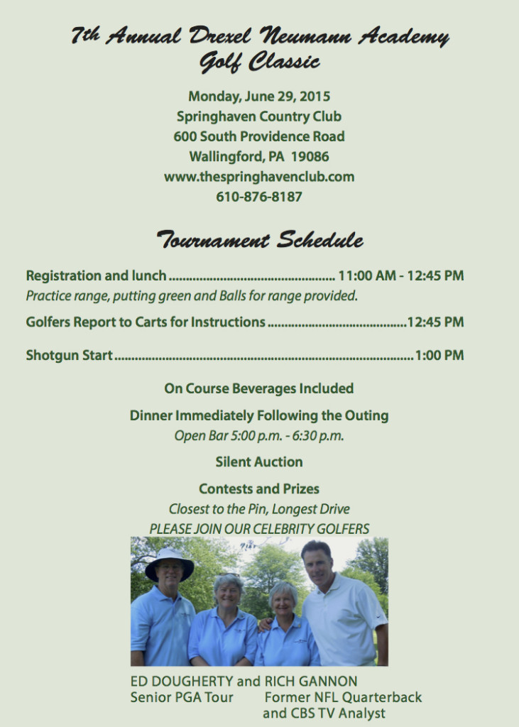 Invitation 2015 sponsors on front